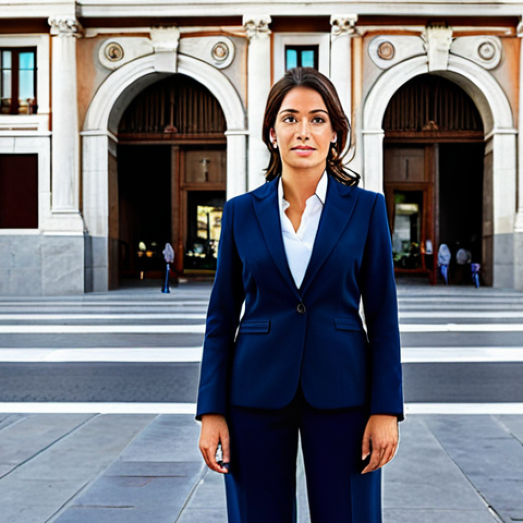 아동 언어 치료 평가 - Businesswoman in Madrid**

"A professional businesswoman in a modest business suit, standing in fron...